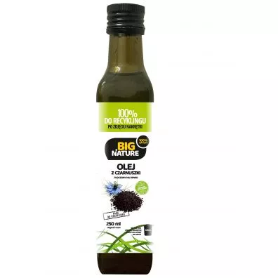 OLEJ Z CZARNUSZKI ZIMNOTŁOCZONY 250ML  BIG NATURE